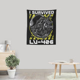 Alien Survivor - Wall Tapestry