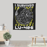 Alien Survivor - Wall Tapestry