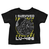 Alien Survivor - Youth Apparel