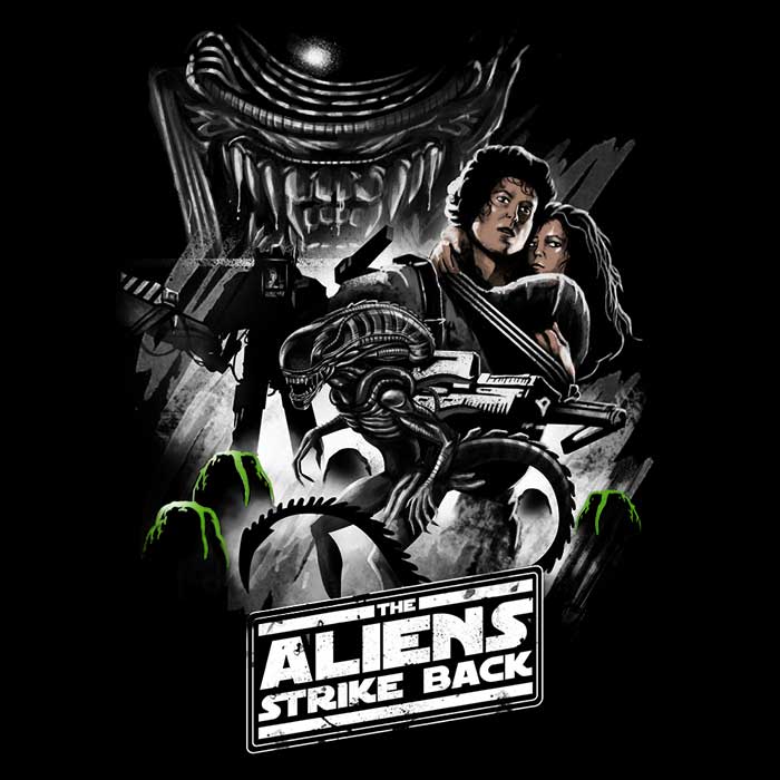 Aliens Strike Back - Hoodie