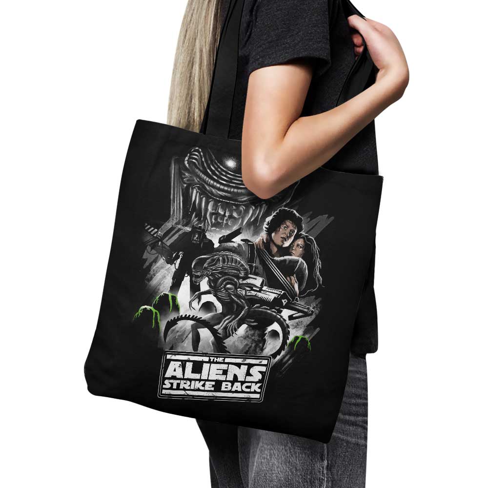 Aliens Strike Back - Tote Bag