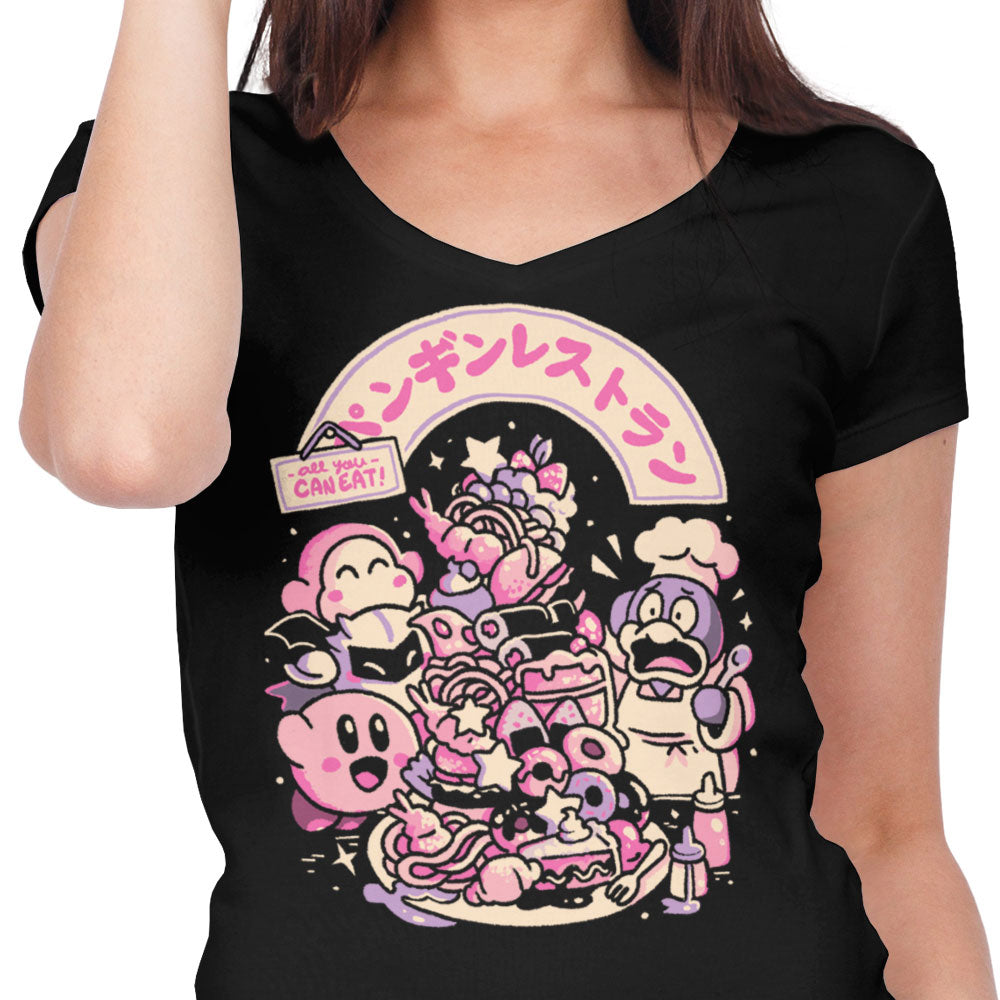 All You Can Eat - Women's V-Neck