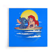 Aloha Mermaid - Canvas Print
