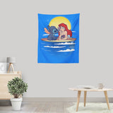 Aloha Mermaid - Wall Tapestry