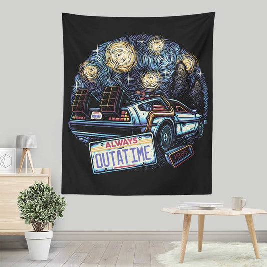 Always Outatime - Wall Tapestry