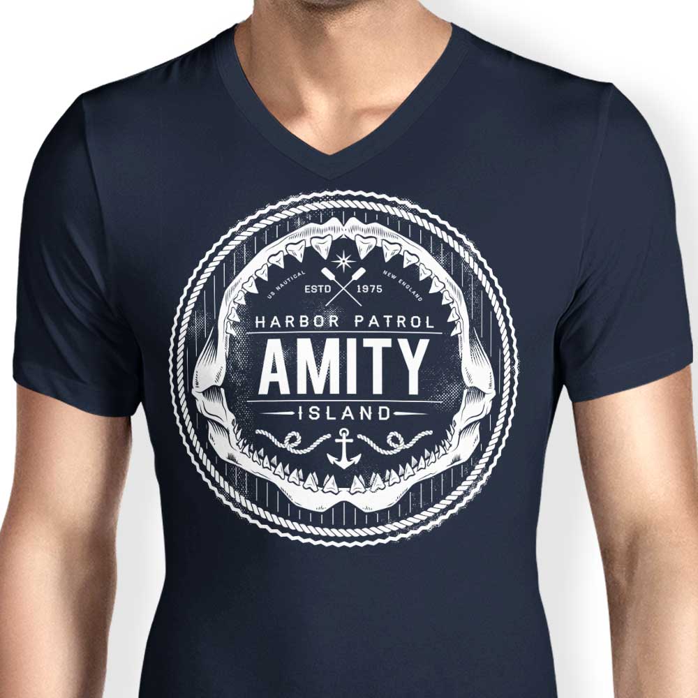 Amity Island Harbor Patrol - Men's V-Neck