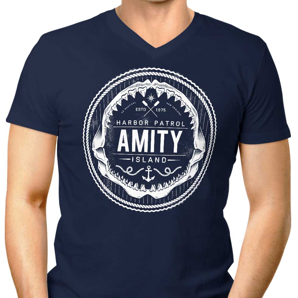Amity Island Harbor Patrol - Men's V-Neck
