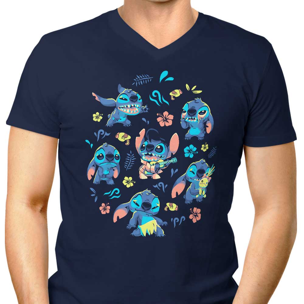 An Alien's Day - Men's V-Neck