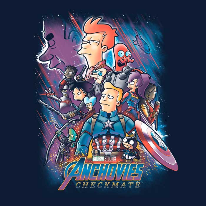 Anchovies: Checkmate - Coasters