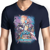 Anchovies: Checkmate - Men's V-Neck