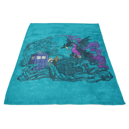 And Now You Deal With Me - Fleece Blanket