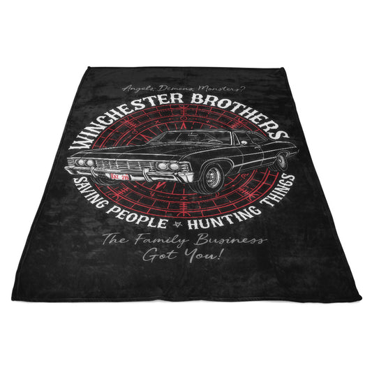 Angels, Demons and Monsters - Fleece Blanket