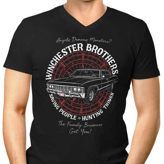 Angels, Demons and Monsters - Men's V-Neck