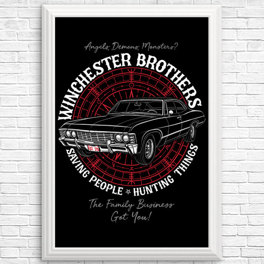 Angels, Demons and Monsters - Posters & Prints