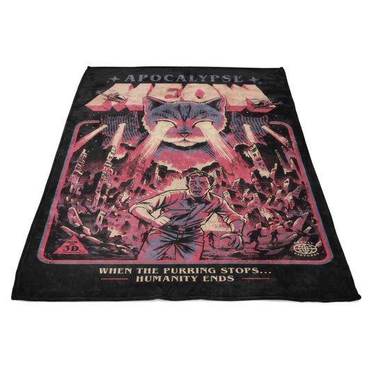 Apocalypse Meow - Fleece Blanket