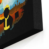 Apocalypse Silhouette - Canvas Print
