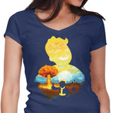 Apocalypse Silhouette - Women's V-Neck