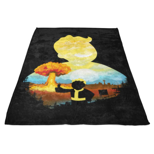 Apocalypse Silhouette - Fleece Blanket