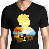 Apocalypse Silhouette - Men's V-Neck