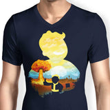 Apocalypse Silhouette - Men's V-Neck