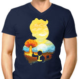 Apocalypse Silhouette - Men's V-Neck