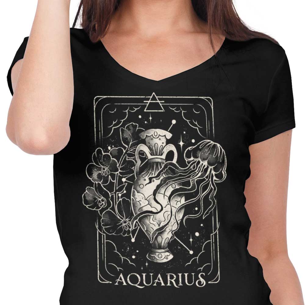 Aquarius (Edu.Ely) - Women's V-Neck