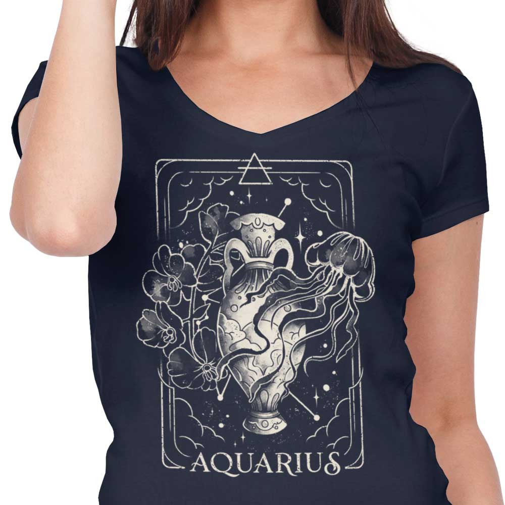 Aquarius (Edu.Ely) - Women's V-Neck