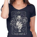 Aquarius (Edu.Ely) - Women's V-Neck