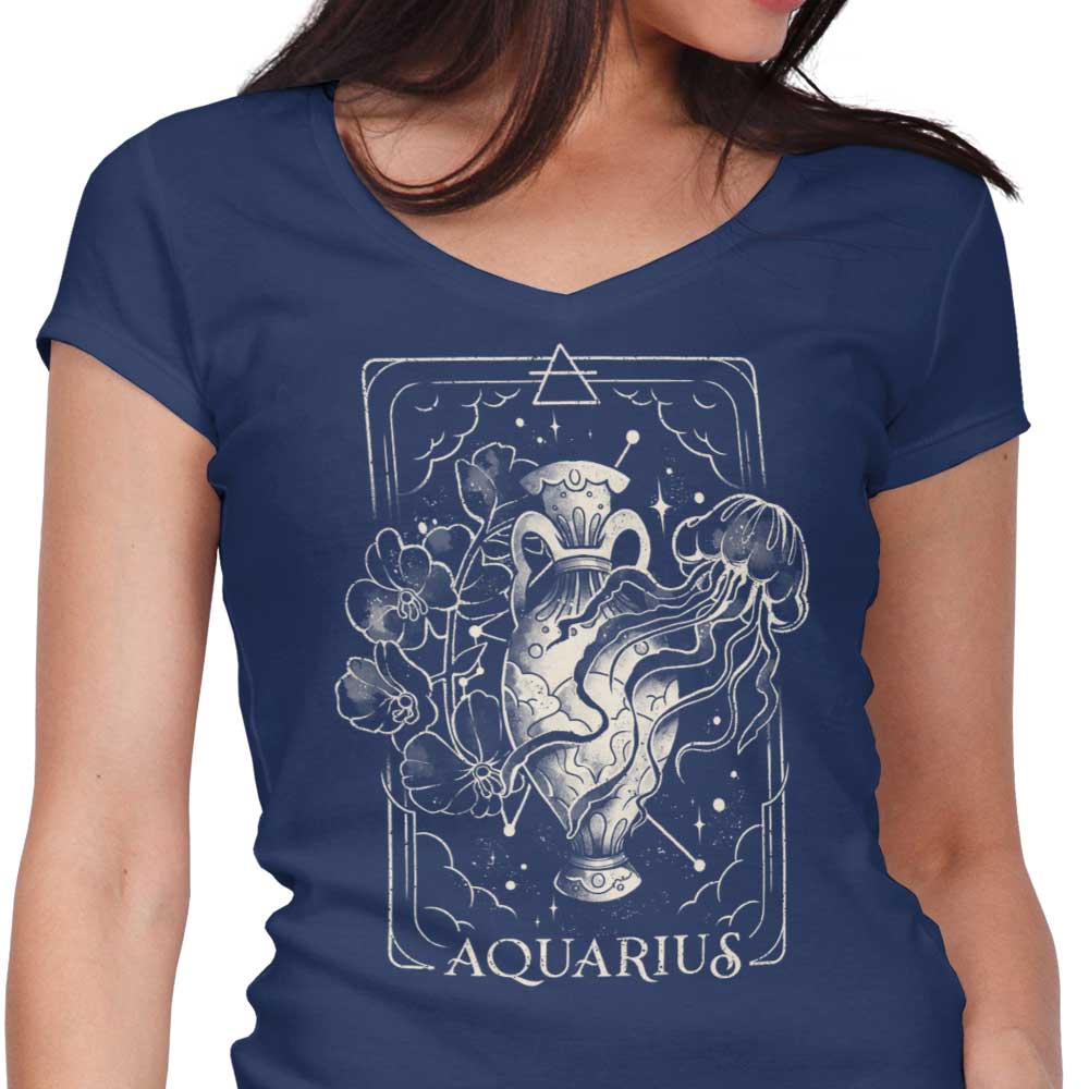 Aquarius (Edu.Ely) - Women's V-Neck