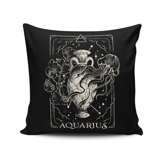 Aquarius (Edu.Ely) - Throw Pillow
