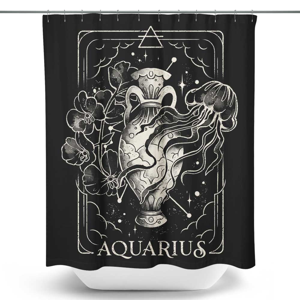 Aquarius (Edu.Ely) - Shower Curtain