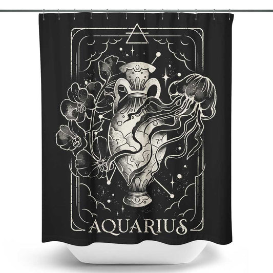 Aquarius (Edu.Ely) - Shower Curtain