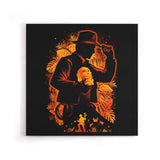 Archaeologist of Mythological Artifacts - Canvas Print