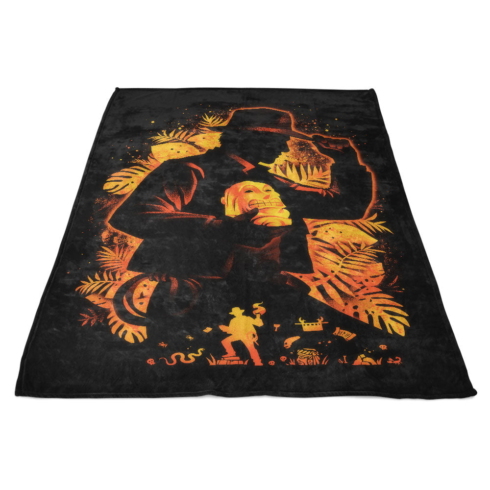 Archaeologist of Mythological Artifacts - Fleece Blanket