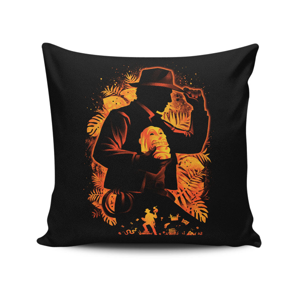 Archaeologist of Mythological Artifacts - Throw Pillow