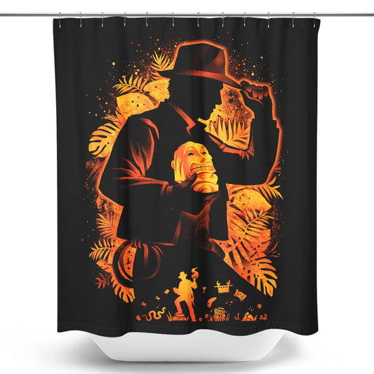 Archaeologist of Mythological Artifacts - Shower Curtain