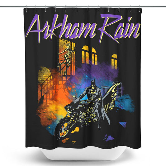 Arkham Rain - Shower Curtain