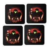 Armored Sunset - Coasters
