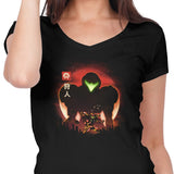 Armored Sunset - Women's V-Neck