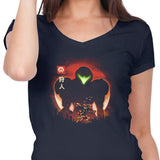 Armored Sunset - Women's V-Neck