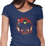 Armored Sunset - Women's V-Neck