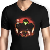 Armored Sunset - Men's V-Neck
