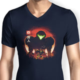 Armored Sunset - Men's V-Neck