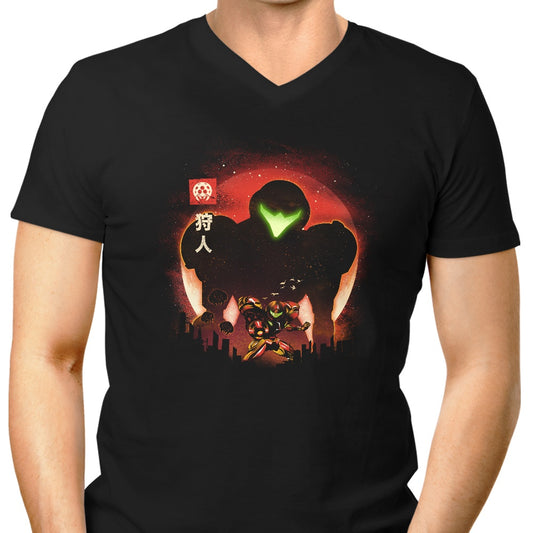 Armored Sunset - Men's V-Neck