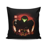 Armored Sunset - Throw Pillow