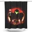 Armored Sunset - Shower Curtain
