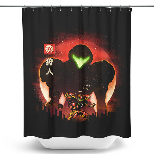 Armored Sunset - Shower Curtain