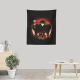 Armored Sunset - Wall Tapestry