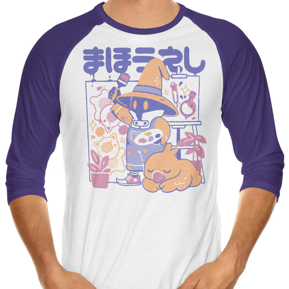 Artsy Mage - 3/4 Sleeve Raglan T-Shirt