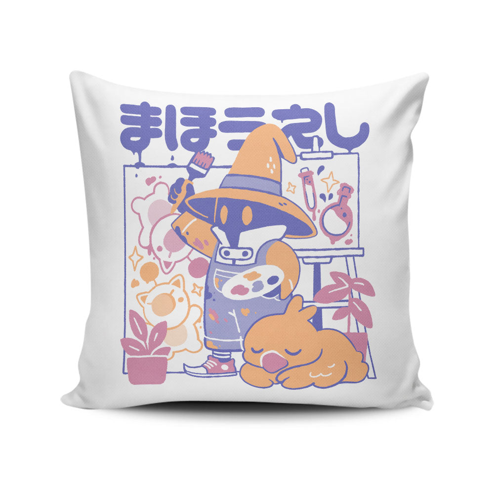 Artsy Mage - Throw Pillow